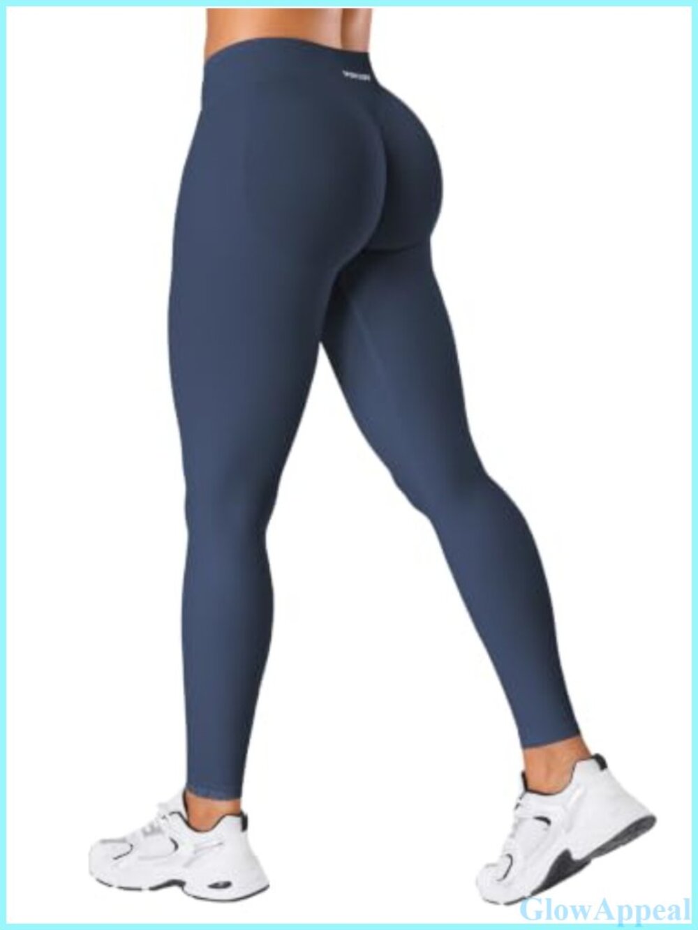 Seamless Low Rise Butt Lifting Workout Leggings 24" Ankle Athletic
